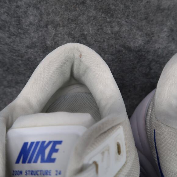 Nike Shoes Mens 11 Zoom Structure 24 Running Sneaker Athletic Trainer Comfort - Picture 5 of 16